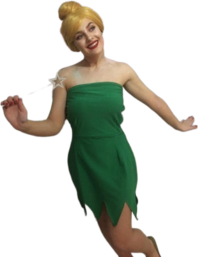 Tinker Bell party host at Perfect Parteas